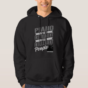 Piano Pianist Music Keyboard Musician Quote Gag Ou Hoodie