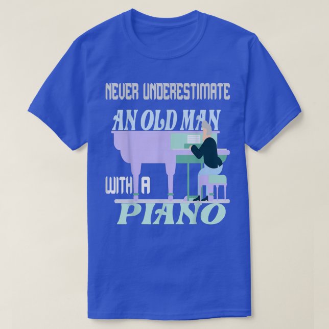 Piano pianist music  T-Shirt (Design Front)