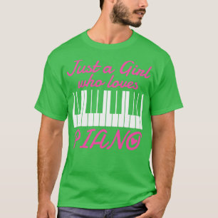 Piano Pianist Piano Girl T-Shirt