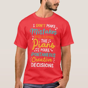 Piano Pianist Piano Player T-Shirt