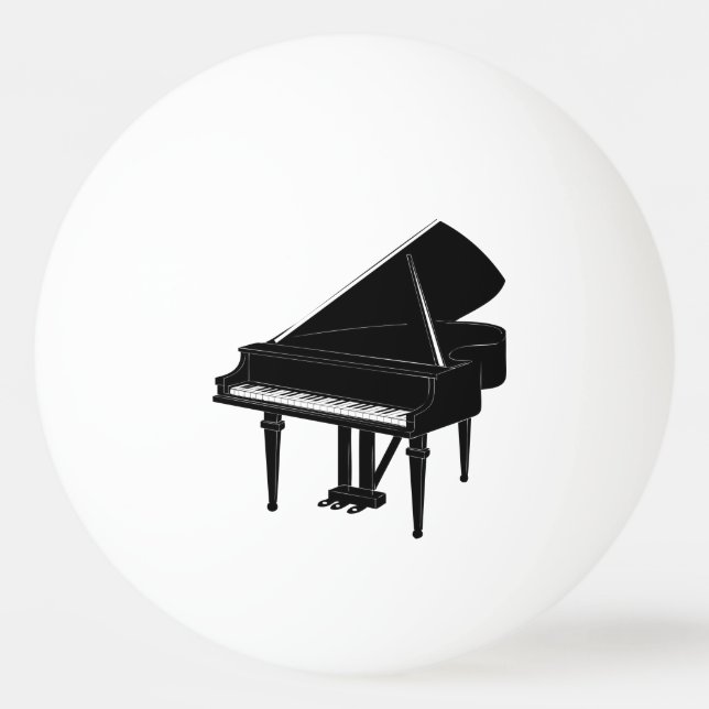 Piano Ping Pong Ball (Back)