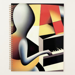 Piano Player - Art aérographe