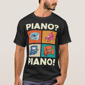 Piano Player Classical Music Pianist Musician Pop T-Shirt
