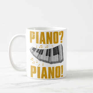 Piano Player Classical Musical Instrument Pianist  Coffee Mug