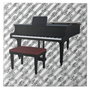PIANO PLAYER  MULTI-MUSIC NOTES TILE