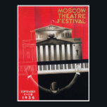 Piano Player, Music Festival Art Deco Vintage Poster<br><div class="desc">Piano Player,  Music Festival Art Deco Vintage Poster.</div>