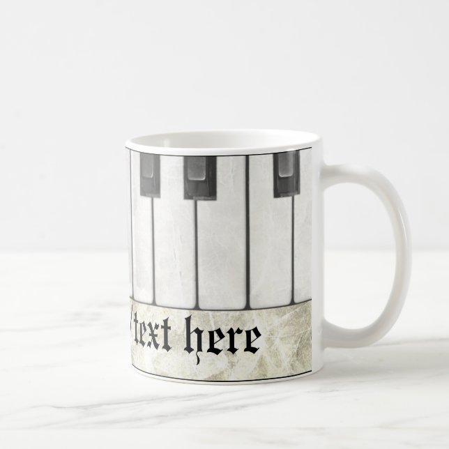 Piano Player or Teacher Mug (Right)