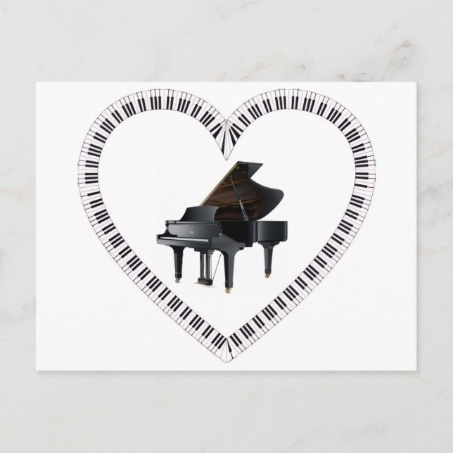 Piano Postcard (Front)