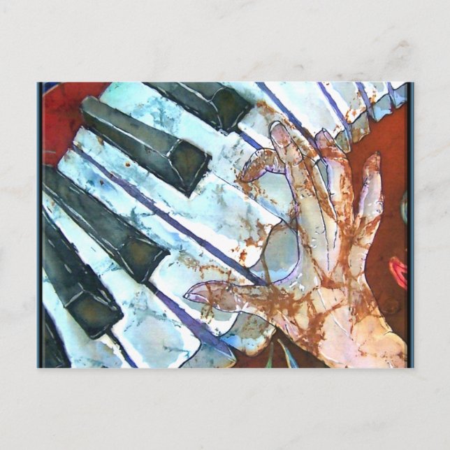 PIANO POSTCARD (Front)