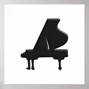 Piano Poster