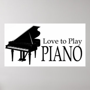 Piano Poster