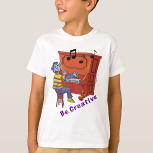 Piano - soyez T-shirt créatif