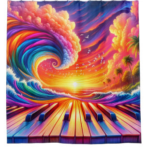 Piano Sunset