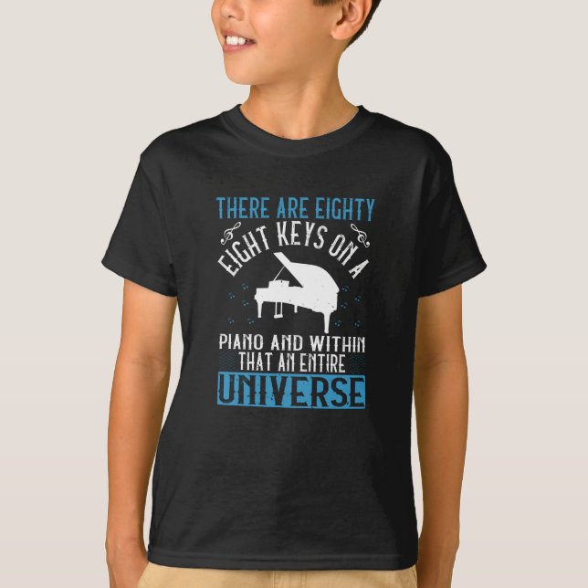 Piano - T-Shirt (Front)