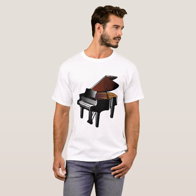 Piano T-Shirt (Front Full)