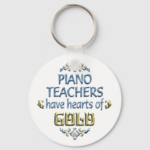 Piano Teacher Appreciation Keychain