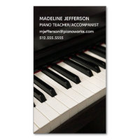Piano Teacher Music Accompanist Modern Pianist