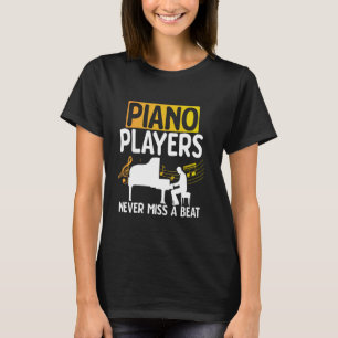 Piano Teacher Music Lovers Pianists Concert Women  T-Shirt