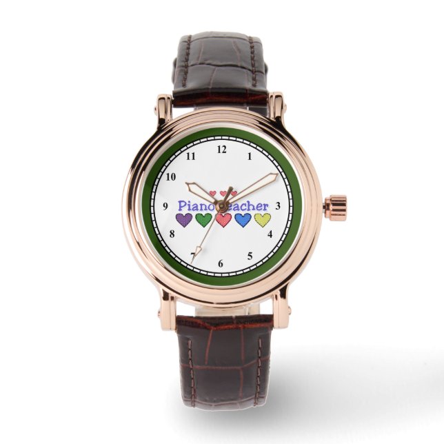 Piano Teacher Watch (Front)