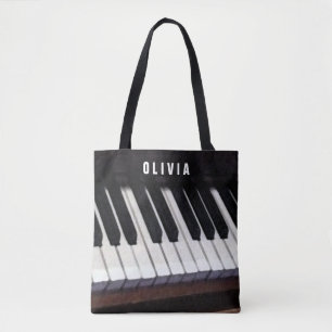 Piano Themed Gift Tote Bag