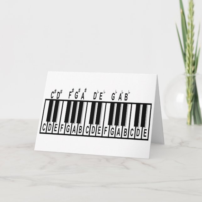 Piano Theory Card (Front)