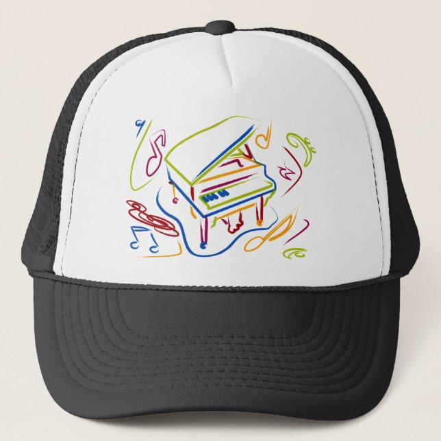 PIANO TRUCKER HAT (Front)