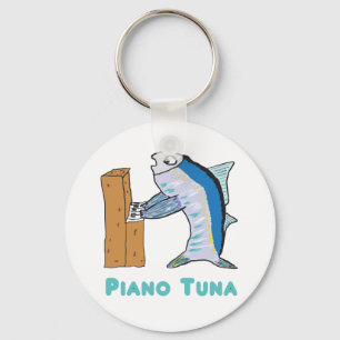 Piano Tuner (Piano Tuna) Keychain
