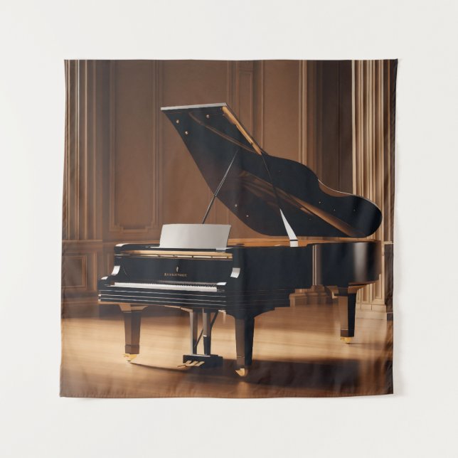 Piano's Dance #3 Tapestry (Front)