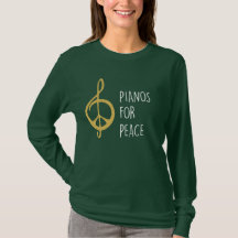 Pianos For Peace Women's Long Sleeve T-Shirt