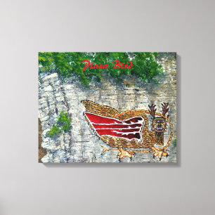 Piasa Bird Illinois Native American Legend Canvas Print