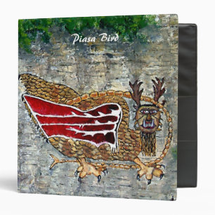 Piasa Bird Native American Legend 3 Ring Classeur