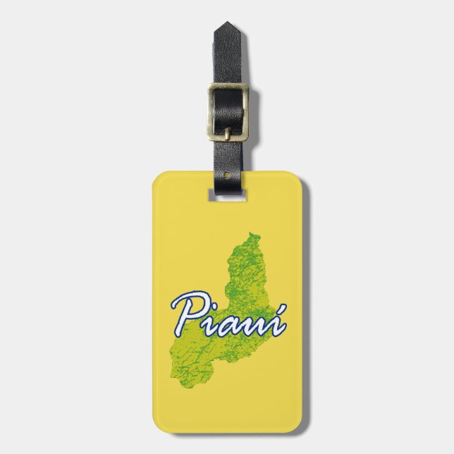 Piaui Luggage Tag (Front Vertical)