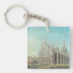 Piazza del Duomo à Milan par Carlo Bossoli
