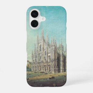 Piazza del Duomo in Milan by Carlo Bossoli   iPhone 16 Case