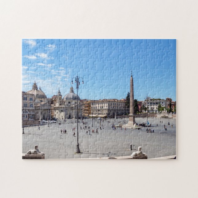 Piazza del Popolo - Rome, Italy Jigsaw Puzzle (Horizontal)