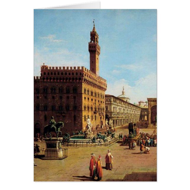 Piazza della Signoria à Florence (Devant)