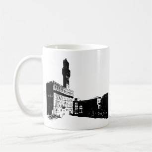 Piazza della Signoria in Florence, Central Italy Coffee Mug