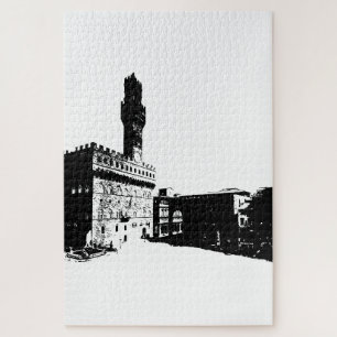 Piazza della Signoria in Florence, Central Italy Jigsaw Puzzle
