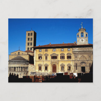 Piazza Grande, Santa Maria della Pieve, Arezzo, Tu Postcard
