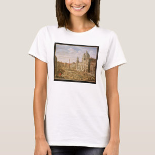 Piazza Navona, Rome, looking South towards Palazzo T-Shirt