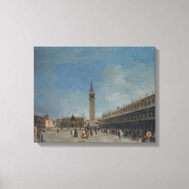 Piazza San Marco Canvas Print (Front)