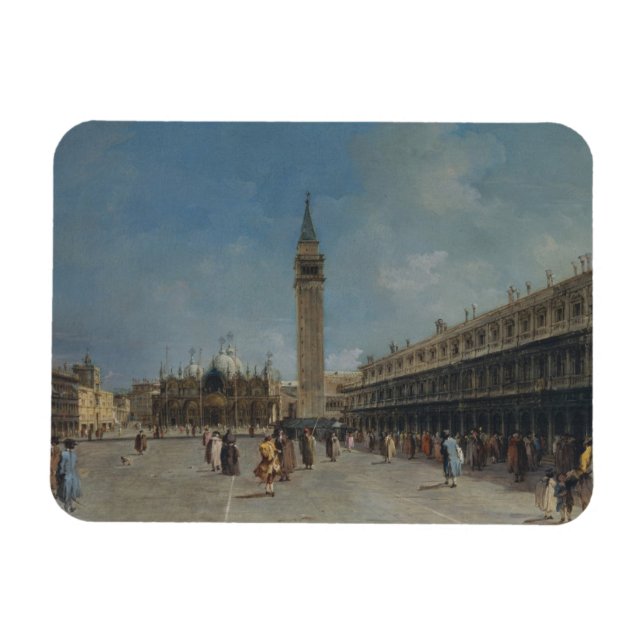 Piazza San Marco Magnet (Horizontal)
