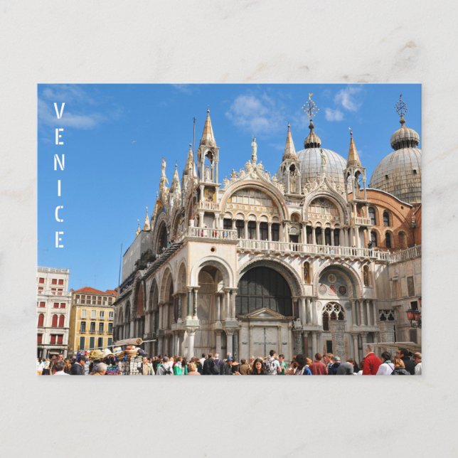 Piazza San Marco, Venice, Italy Postcard (Front)