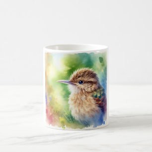 Pibi Bird 100724AREF126 - Watercolor Coffee Mug