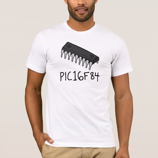 PIC 16F84 Fan Tee (Front)