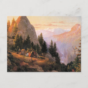 Pic de pain de sucre, comté d'El Dorado, carte pos