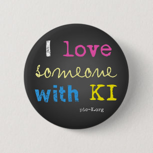 pic-K Love 2 Inch Round Button