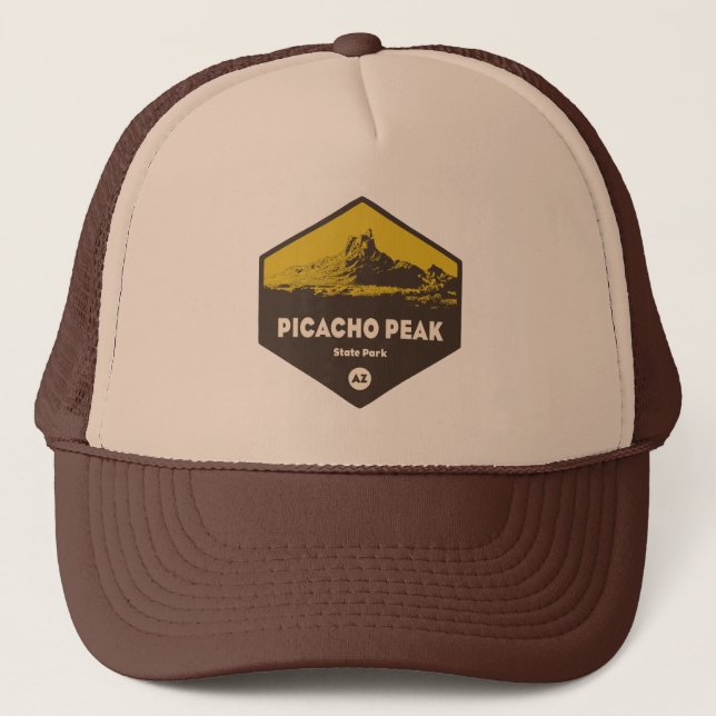 Picacho Peak State Park Arizona Trucker Hat (Front)