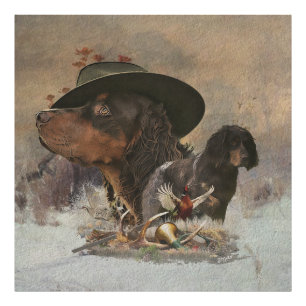 Picardy Spaniel , Hunting Season Photo Print