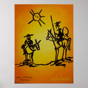Picaso's Don Quixote Poster